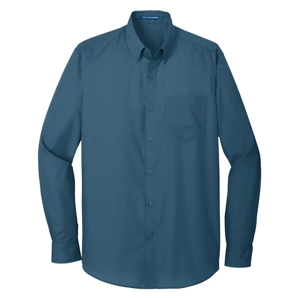 Port Authority® Long Sleeve Carefree Poplin Shirt