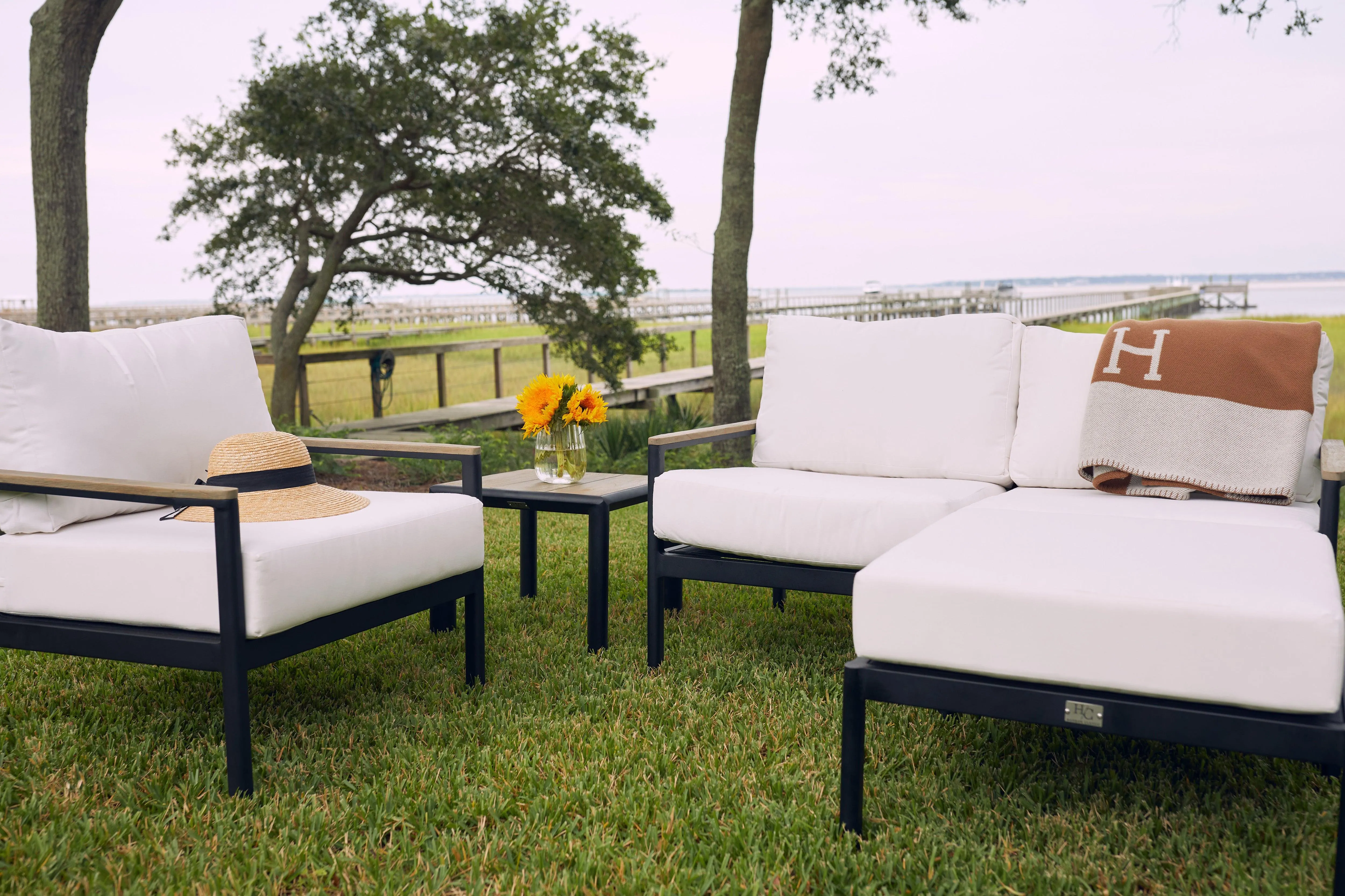 Savannah Outdoor Ottoman