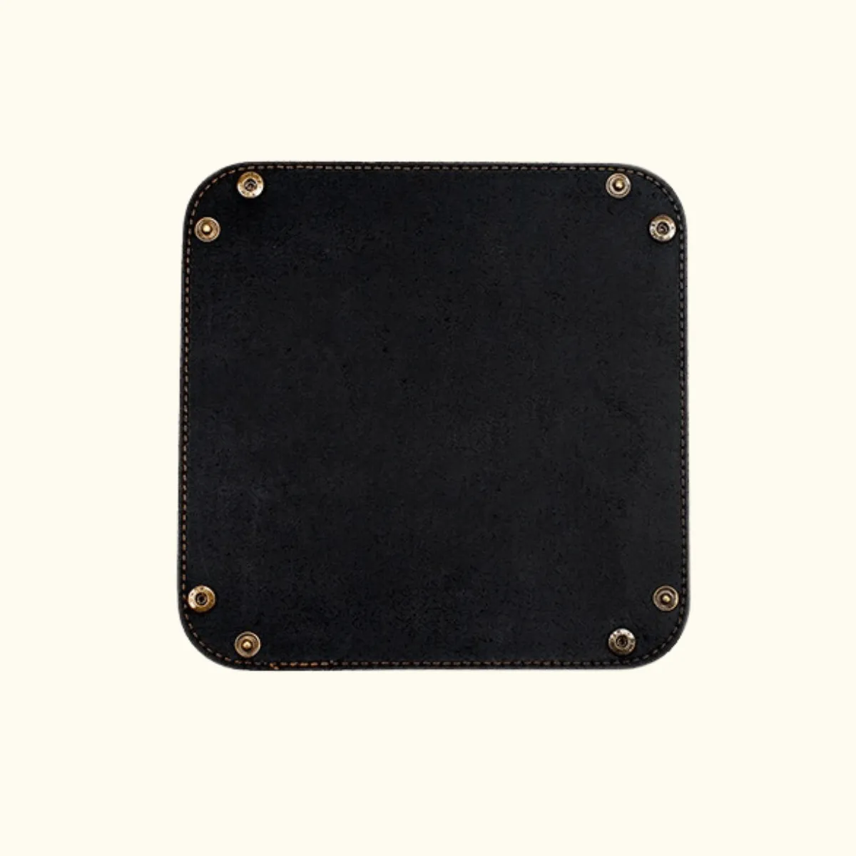 The Sheriff's Dark Brown Leather Tray