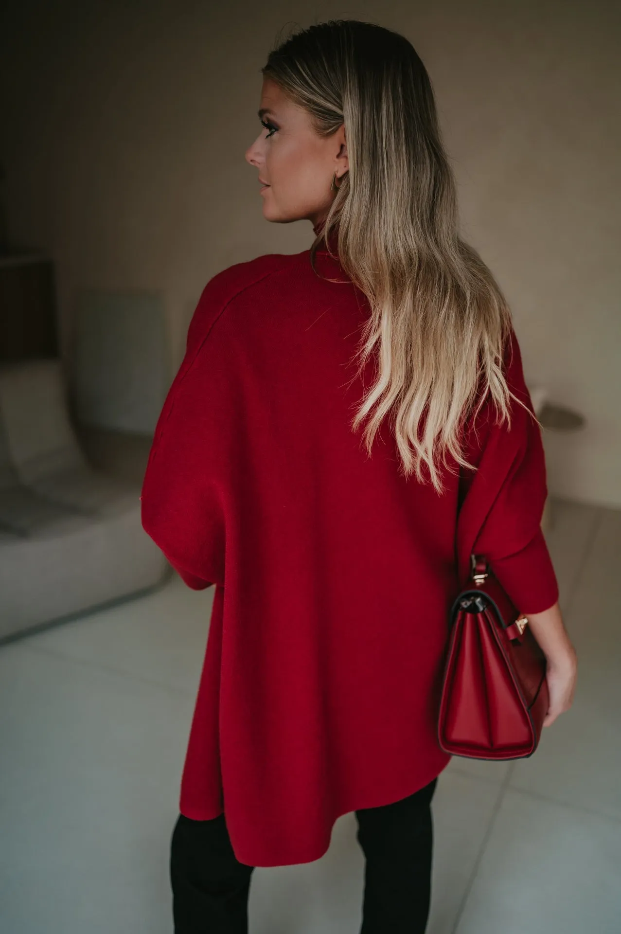 Trillioni cardigan I Bordeaux