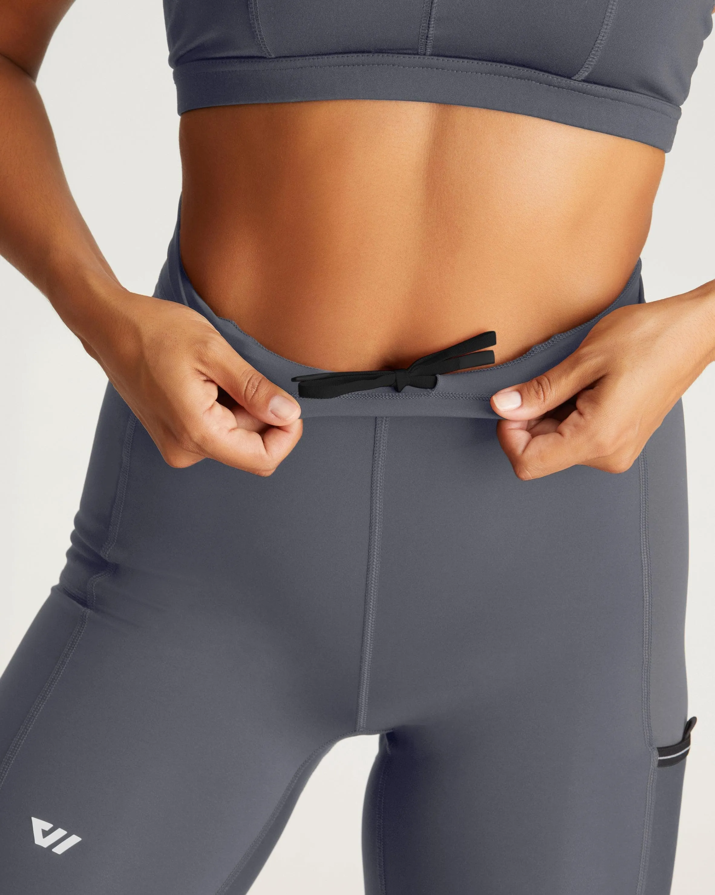 Women's Distance Half Tight in Hudson Grey