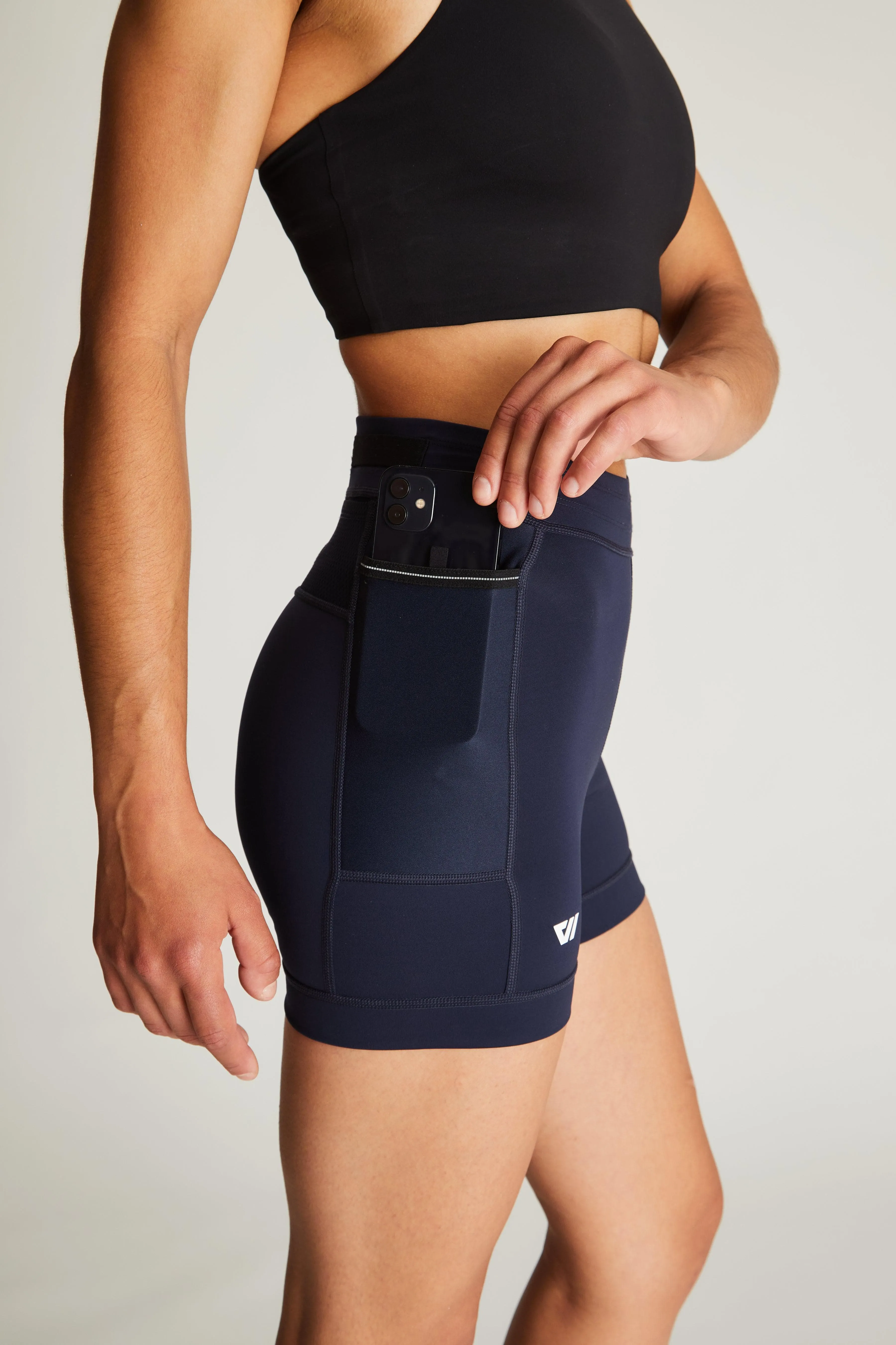 Women's Distance Half Tight in Navy