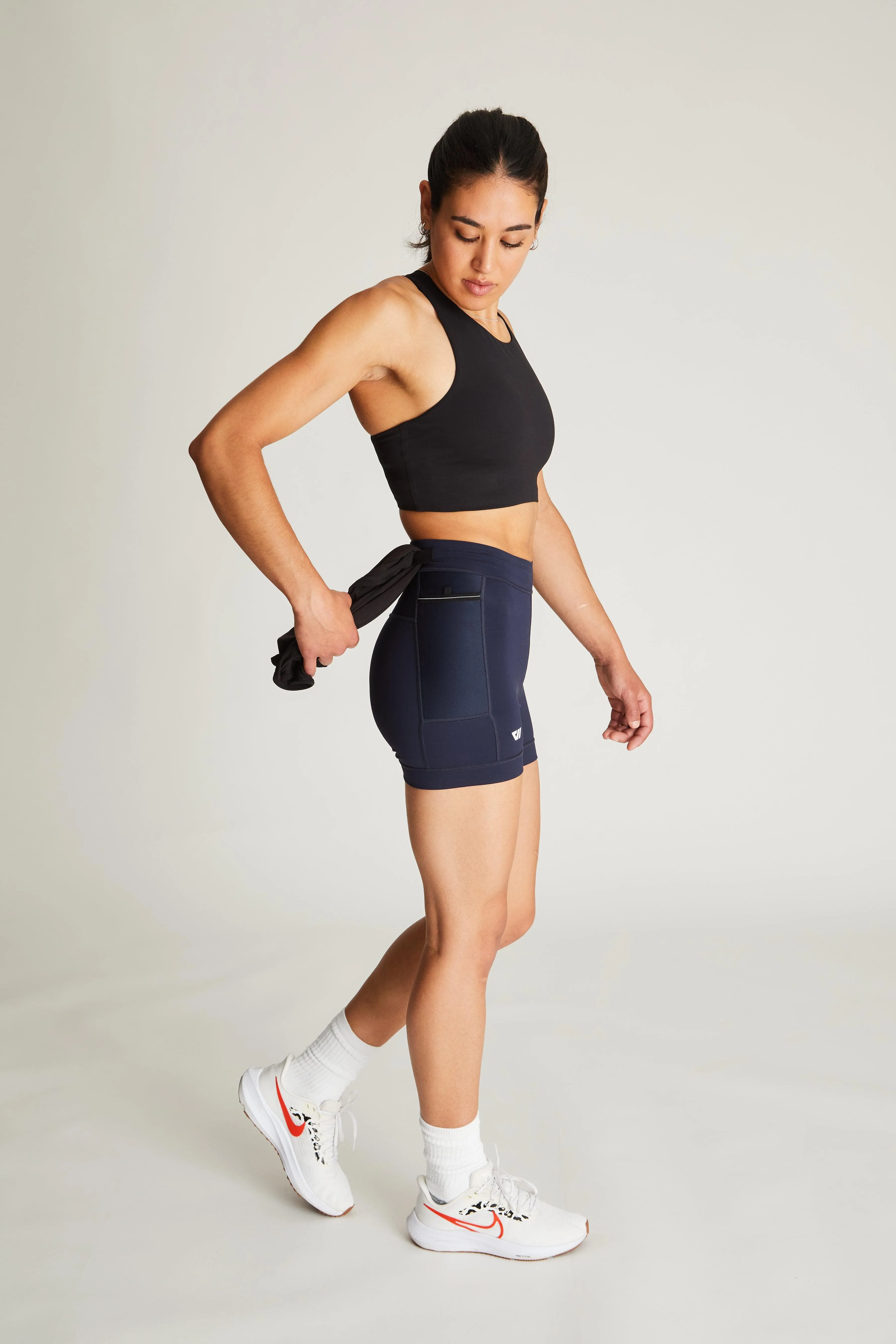 Women's Distance Half Tight in Navy