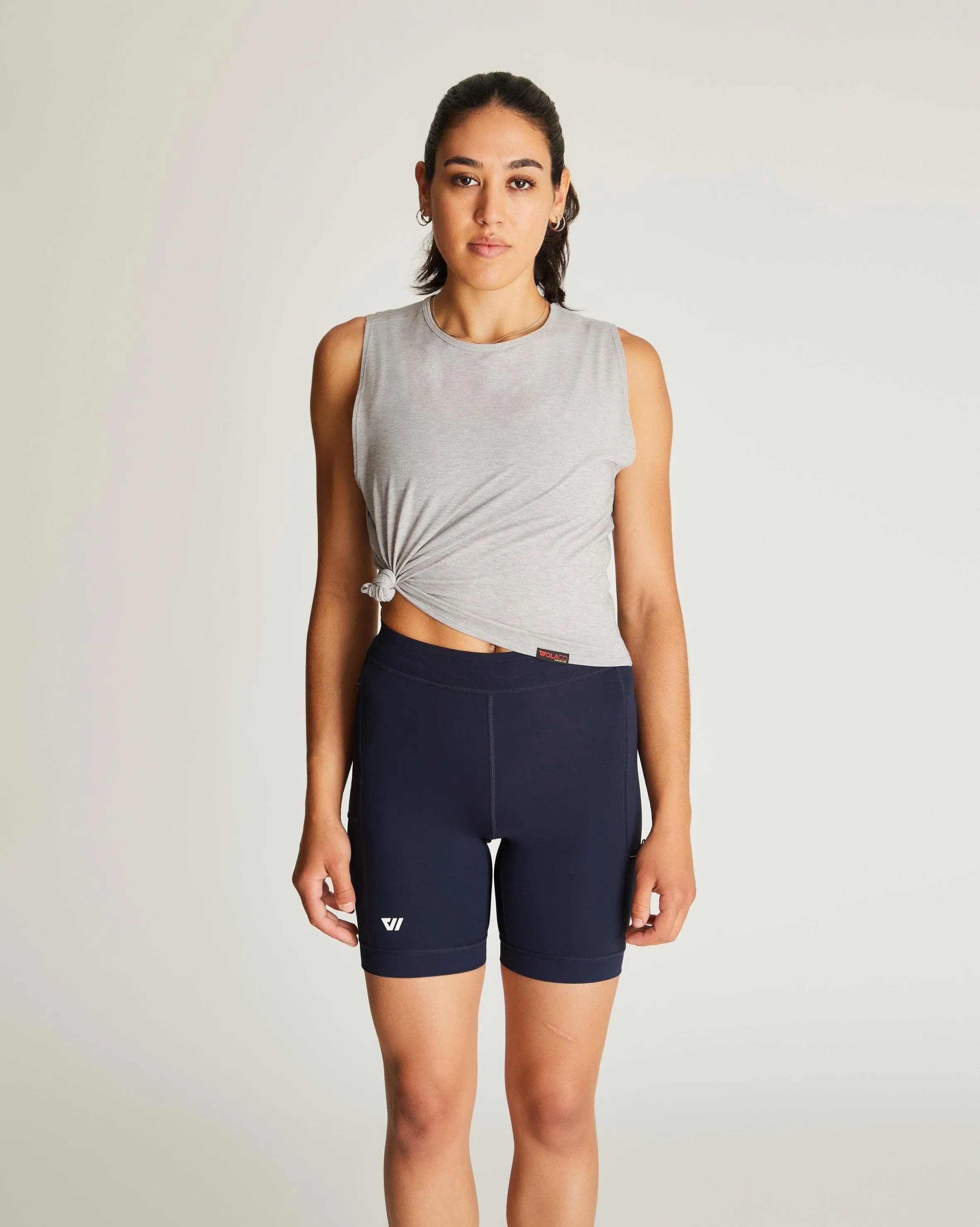 Women's Distance Half Tight in Navy