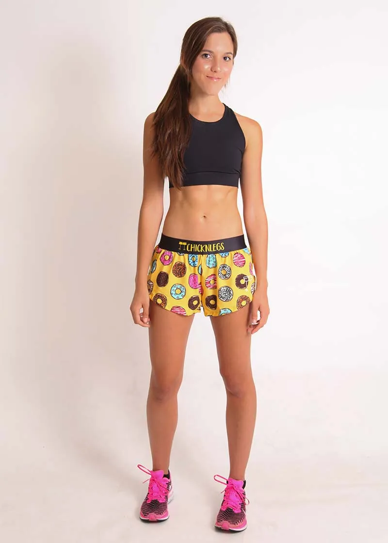 Women's Salty Donuts 1.5" Split Shorts