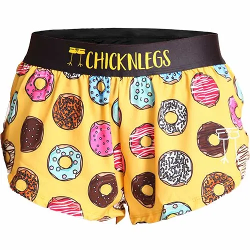 Women's Salty Donuts 1.5" Split Shorts